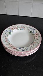 6 diepe borden Wood & sons, Antiek en Kunst, Antiek | Servies los, Ophalen of Verzenden