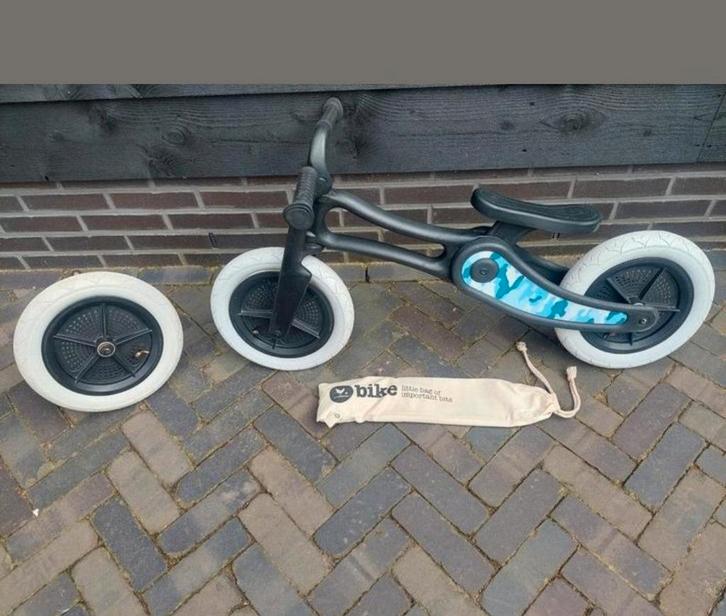 Wishbone Bike 3-in-1 Fiete Loopfiets, Kinderen en Baby's, Speelgoed | Buiten | Voertuigen en Loopfietsen, Gebruikt, Loopfiets