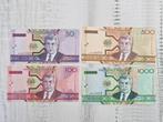 Mongolië 4 biljetten UNC, Postzegels en Munten, Bankbiljetten | Azië, Ophalen of Verzenden