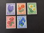 1953, Zomerzegels, 602-606, Verzenden, Na 1940, Postfris