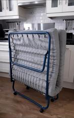 VOUWBED LOGEERBED STRETCHER IN NIEUWSTAAT, Huis en Inrichting, Ophalen, Zo goed als nieuw, Eenpersoons, 200 cm