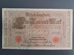 Biljet Duitsland bankbiljet 1000 Mark 21 april 1910 UNC, Ophalen of Verzenden, Duitsland, Los biljet