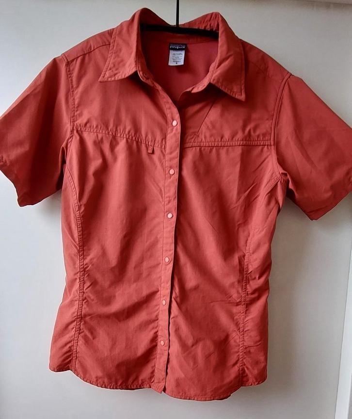 Patagonia blouse S outdoor / wandelblouse, Kleding | Dames, Blouses en Tunieken, Zo goed als nieuw, Maat 36 (S), Bruin, Ophalen of Verzenden