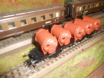 Märklin 47673 Zwitserland SBB containerwagon met 5 container beschikbaar voor biedingen