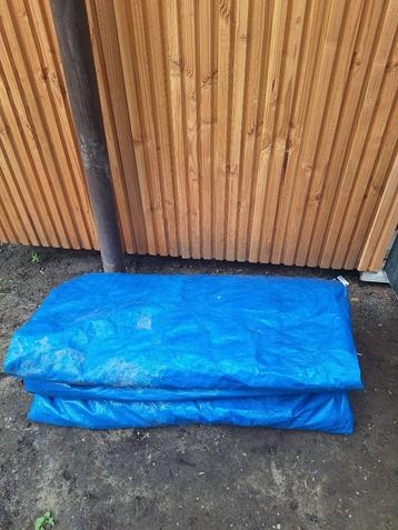 Handson dekkleed groen/blauw 6x8 meter beschikbaar voor biedingen