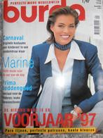 Burda januari 1997 vintage patronen naaien mode, Overige typen, Vrouw, Zo goed als nieuw, Burda