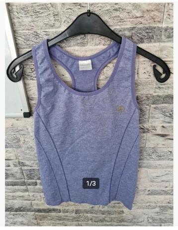 Paars sporttopje Maat L hh beschikbaar voor biedingen