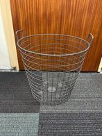 Metalen Mand, Overige materialen, Gebruikt, Mand, Rond