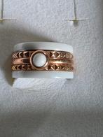 Zilver/rosé ceramic IXXXI ring mt 17, Sieraden, Tassen en Uiterlijk, Ringen, Overige materialen, Ophalen of Verzenden, Zo goed als nieuw