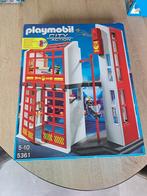 Playmobil 5361 Brandweerkazerne Compleet in Doos, Ophalen, Zo goed als nieuw, Complete set