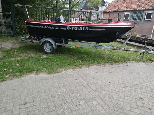Console boot inclusief kanteltrailer zeer nette staat, Watersport en Boten, Motorboten en Motorjachten, Zo goed als nieuw, Polyester