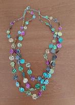 Ketting in verschillende mooie kleuren, Ophalen of Verzenden, Zo goed als nieuw, Overige kleuren, Overige materialen