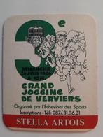 Stella Artois  Grand jogging de Verviers 1984, Verzamelen, Biermerken, Nieuw, Viltje(s), Stella Artois, Ophalen of Verzenden