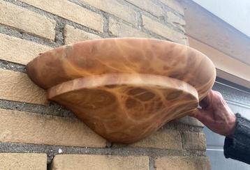2 stuks Albast wandlamp • Marmer wand lamp met fitting beschikbaar voor biedingen