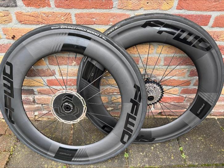 FFWD F9D FCC DB XDR wielset (fast forward)., Fietsen en Brommers, Fietsonderdelen, Zo goed als nieuw, Racefiets, Wiel, Ophalen