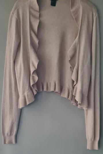 H&M Bolero Vest - ZGAN - Maat S beschikbaar voor biedingen