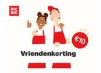 GRATIS €10,- korting met code H2235688, Eén persoon, Kortingsbon, Overige typen
