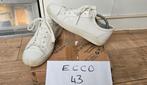 Ecco  sneaker maat 43, Kleding | Dames, Schoenen, Ecco, Wit, Ophalen of Verzenden, Sneakers of Gympen
