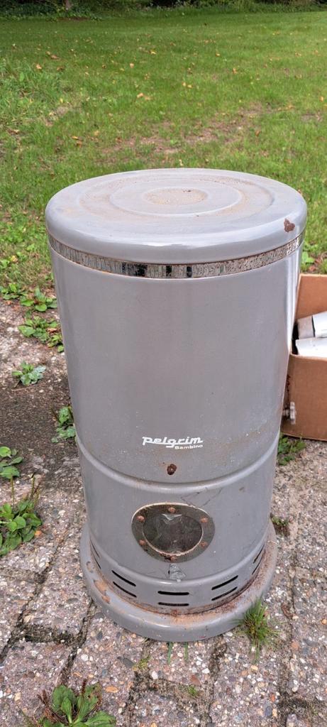 Pelgrim Gaskachel met Pijpen, Huis en Inrichting, Kachels, Gebruikt, Vrijstaand, Gaskachel, Gas, Ophalen