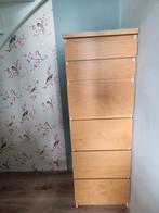 Ikea Malm ladekast 6 lade en een spiegel, Huis en Inrichting, Kasten | Ladekasten, Ophalen, Gebruikt, 5 laden of meer, 50 tot 100 cm