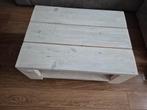 Steigerhouten salontafel, Huis en Inrichting, Tafels | Salontafels, Ophalen, 100 tot 150 cm, 50 tot 100 cm, Zo goed als nieuw