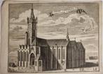 Sint-Christoffelkathedraal in Roermond (1713), Antiek en Kunst, Kunst | Etsen en Gravures, Ophalen of Verzenden