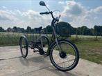 Qivelo Senior Fold - mat grijs - elektrische driewieler, Zo goed als nieuw, 47 tot 51 cm, 50 km per accu of meer, Ophalen