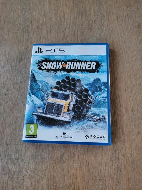 ⭐️⭐️ PS5 Snow⭐️Runner ⭐️⭐️, Spelcomputers en Games, Games | Sony PlayStation 5, Zo goed als nieuw, Ophalen of Verzenden