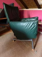 Fauteuil Montis Foxxy Gerard van den Berg groen leder, Huis en Inrichting, Fauteuils, Ophalen, 75 tot 100 cm, Leer, 50 tot 75 cm