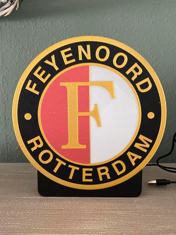 Feyenoord Rotterdam Lamp *alle varianten mogelijk*