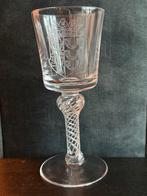 Mond geblazen handgemaakt kristallen glas, Antiek en Kunst, Antiek | Glas en Kristal, Ophalen of Verzenden