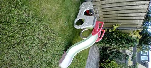 tractor met glijbaan, Kinderen en Baby's, Speelgoed | Buiten | Speeltoestellen, Gebruikt, Glijbaan, Zandbak, Overige typen, Ophalen