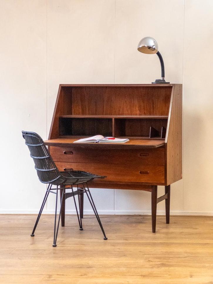 Vintage bureau, Huis en Inrichting, Bureaus, Gebruikt, Ophalen