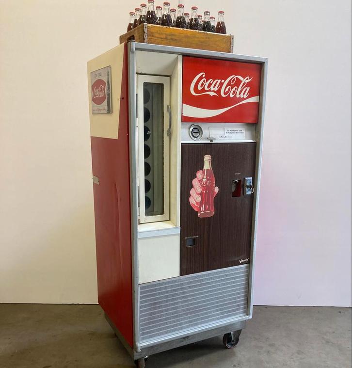 Vintage Vendo Coca Cola vending machine frisdrank automaat, Verzamelen, Automaten | Overige, Gebruikt, Ophalen