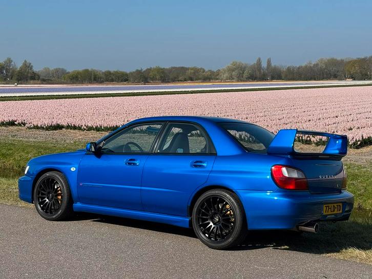 Subaru Impreza 2.0 Turbo WRX STI AWD 2002 Blauw, Auto's, Subaru, Particulier, Impreza, Benzine, G, Sedan, Handgeschakeld, Origineel Nederlands