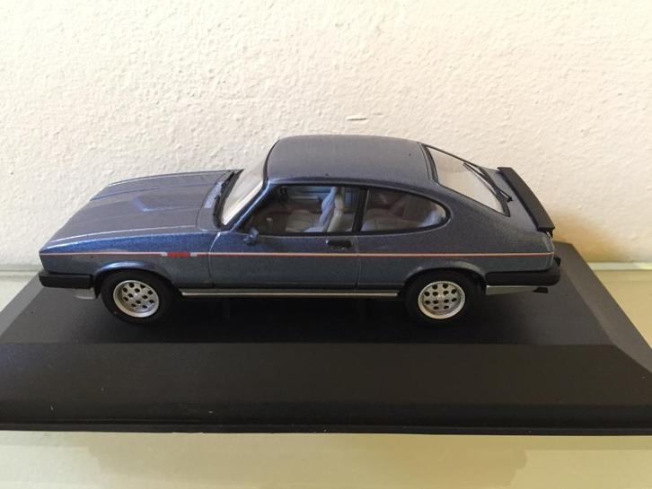 Ford Capri MkIII - Caspian Blue. Vanguards VA10800, Hobby en Vrije tijd, Modelauto's | 1:43, Nieuw, Auto, Vanguards, Ophalen of Verzenden