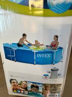 Intex zwembad met filterpomp nieuw 3 meter, Ophalen, Minder dan 80 cm, Rond, 300 cm of meer