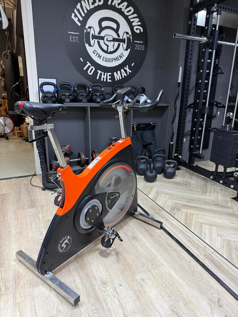 BodyBike Connect oranje, met wattage meter/computer/console, Sport en Fitness, Fitnessmaterialen, Gebruikt, Overige typen, Ophalen of Verzenden