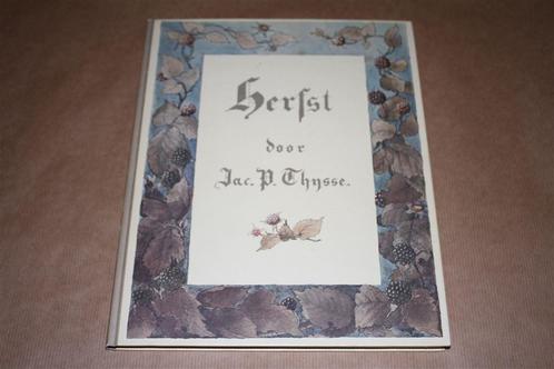 Herfst. Jac. P. Thijsse. Compleet plaatjesalbum., Boeken, Prentenboeken en Plaatjesalbums, Gelezen, Ophalen of Verzenden