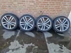 ❄️ salvador 5x112 18inch golf 5 6 7 8 r line gti gtd caddy, Ophalen, 18 inch, Gebruikt, Banden en Velgen