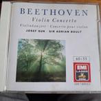 Beethoven violin concerto jozef suk sir Adrian boult, Cd's en Dvd's, Ophalen of Verzenden, Zo goed als nieuw, Classicisme