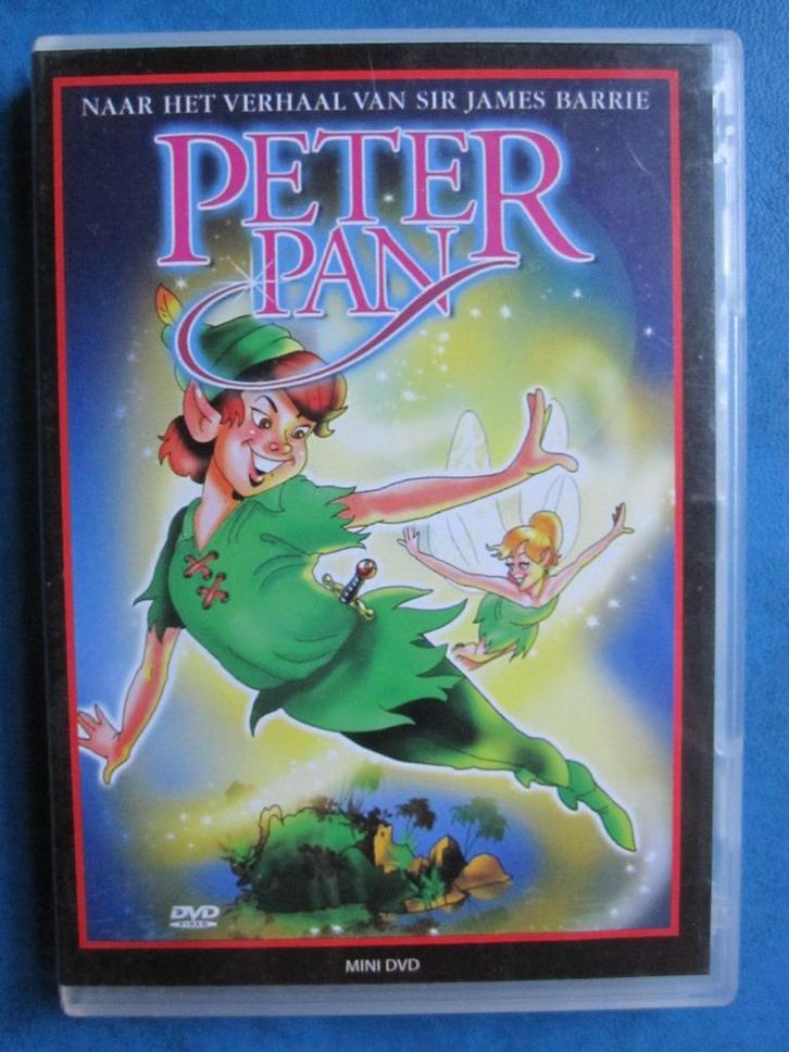 Peter Pan, Cd's en Dvd's, Dvd's | Tekenfilms en Animatie, Zo goed als nieuw, Amerikaans, Tekenfilm, Boxset, Alle leeftijden, Ophalen of Verzenden