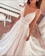 Trouwjurk maat 40 Blush, Ophalen of Verzenden, Nieuw, Wit, Trouwjurk