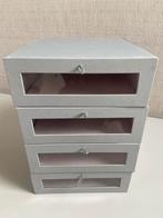 Schoenendozen - 4 stuks - Voor schoenen/enkellaarsjes, Ophalen, Gebruikt, Kunststof, Minder dan 50 cm