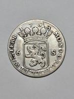 Holland scheepjesschelling 1753 over 1752, Postzegels en Munten, Vóór koninkrijk, Verzenden, Zilver, Overige waardes