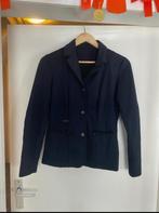 Donkerblauw wedstrijd jasje QHP, Dieren en Toebehoren, Paardrijkleding, Kinderen, Ophalen of Verzenden, Bovenkleding, Springen