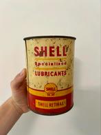 Olieblik olie blik oil can Shell retinax mancave vintage, Ophalen of Verzenden, Gebruikt, Overige, Overige merken