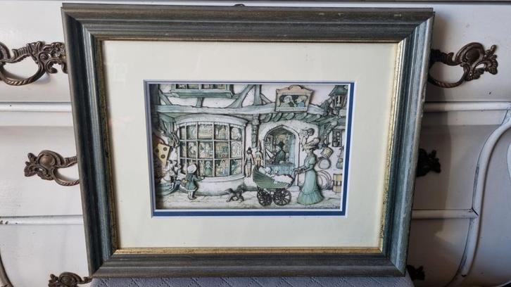 Anton Pieck Reliëf: De Speelgoedwinkel, Verzamelen, Efteling, Overige typen, Ophalen of Verzenden