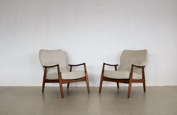 Vintage fauteuils | easy chairs | bovenkamp | jaren 60