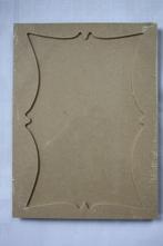 2 stuks mdf 3d bakjes bouwpakket groot 38x28x7cm 1893, Hobby en Vrije tijd, Verzenden, Nieuw, Materiaal